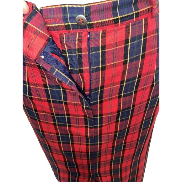 Vintage Bechamel Christmas plaid, maxi skirt size 14 - Picture 4 of 14